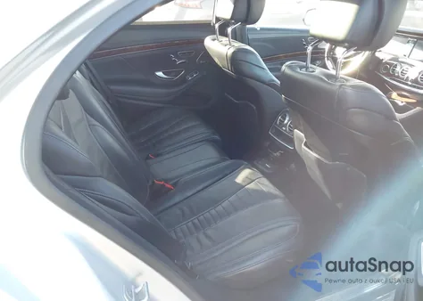 2015 Mercedes-Benz S 550 4Matic из США, поврежденный, VIN WDDUG8FB8FA161337